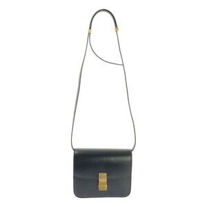 Celine Classic Box Teen Shoulder Bag Black